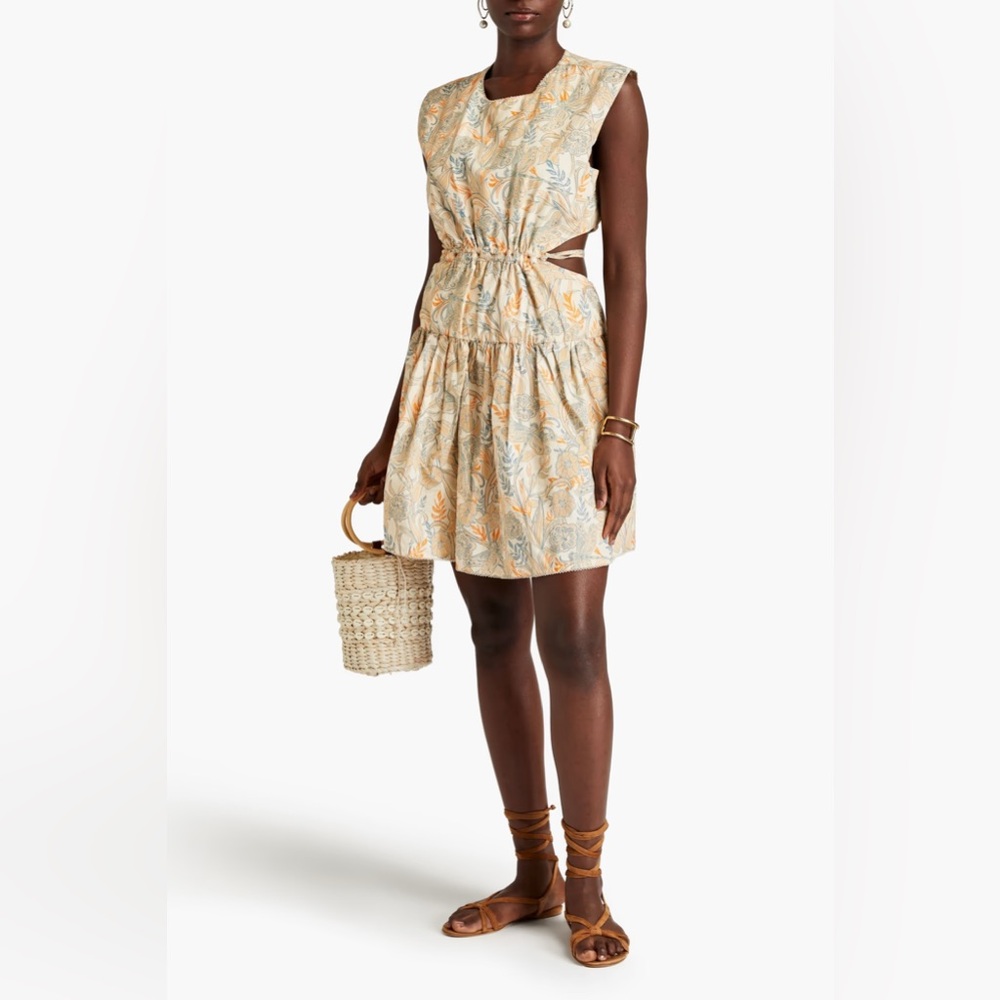 Agua by Agua Bendita | Sucre cotton cut-out dress